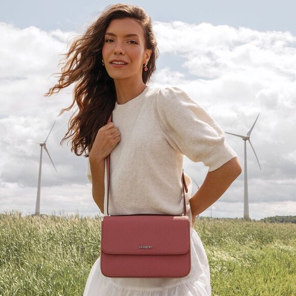 Lambert Handbags - Lambert The Bianca Vegan Leather 2-In-1 Handbag NWT